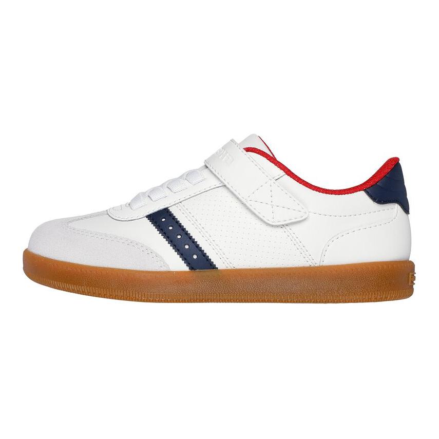 Детские кроссовки для скейтбординга Zinger Street, устойчивые к истиранию, дышащие, с низким верхом Skechers Kids, белый/синий/красный
Детские кроссовки для скейтбординга Zinger Street, устойчивые к истиранию, дышащие, с низким верхом Skechers Kids, белый/синий/красный