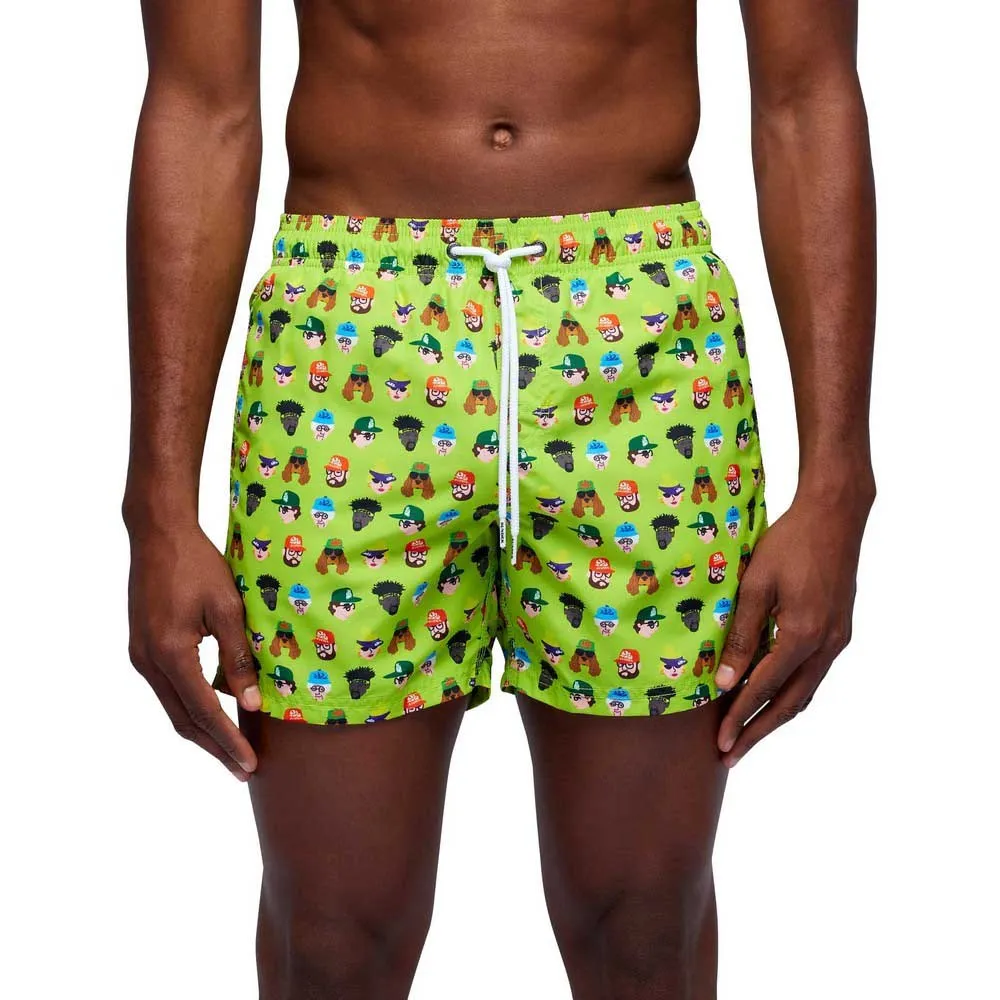 Шорты для плавания Sundek Guess who, зеленый
Шорты для плавания Sundek Guess who, зеленый