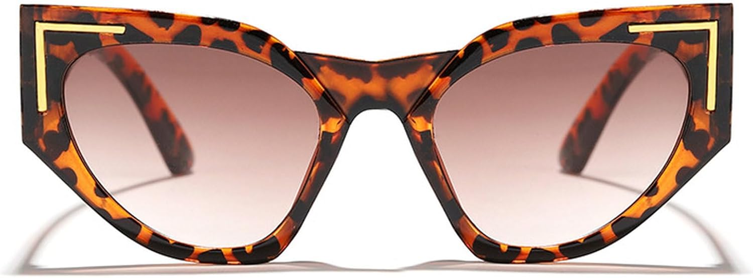 Винтажные солнцезащитные очки «кошачий глаз» для женщин, модные очки с нерегулярным градиентом, роскошные женские солнцезащитные очки с леопардовым принтом mincl, Leopard
Винтажные солнцезащитные очки «кошачий глаз» для женщин, модные очки с нерегулярным градиентом, роскошные женские солнцезащитные очки с леопардовым принтом mincl, Leopard