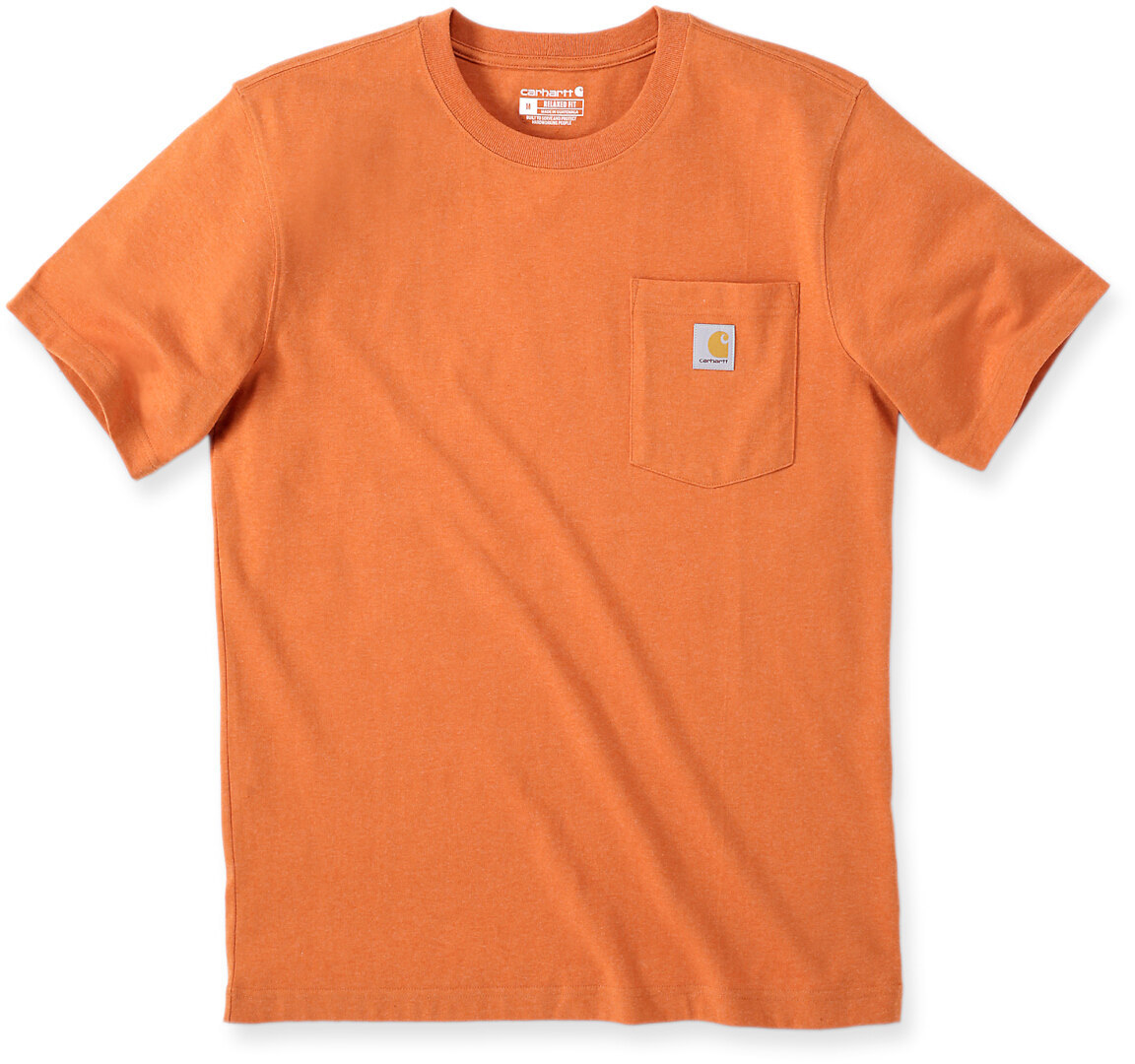 Футболка Carhartt Relaxed Fit Heavyweight K87 Pocket T-Shirt, оранжевый 
Футболка Carhartt Relaxed Fit Heavyweight K87 Pocket T-Shirt, оранжевый