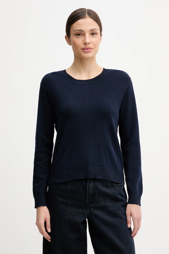 Хлопковый свитер United Colors of Benetton, темно-синий
Хлопковый свитер United Colors of Benetton, темно-синий
