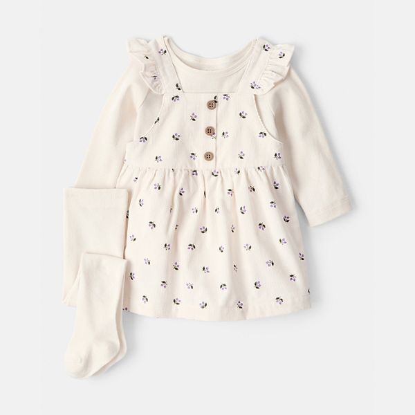 Детское платье с длинным рукавом и колготками в цветочном принте Carter'S
Детское платье с длинным рукавом и колготками в цветочном принте Carter'S