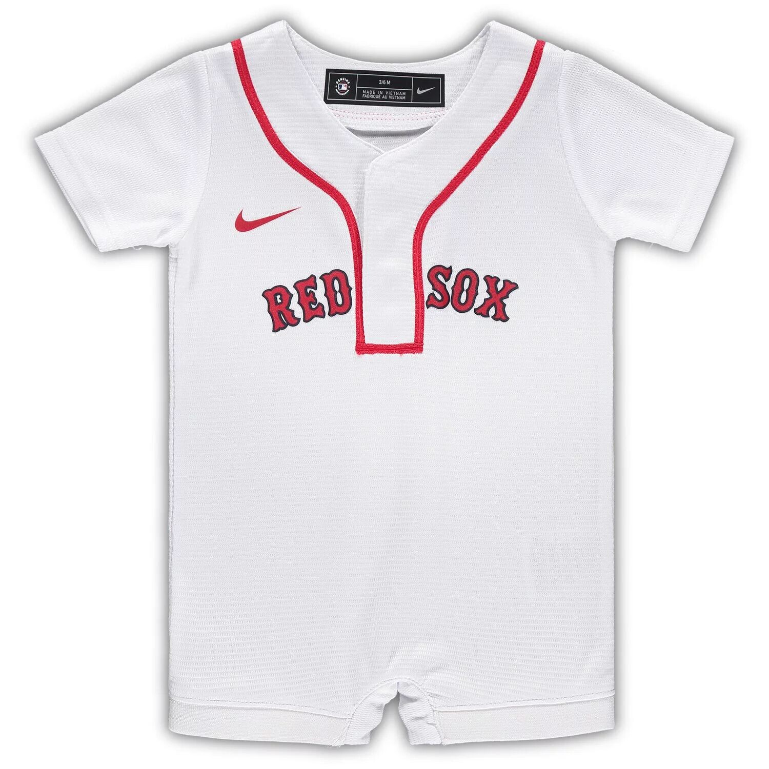 Белый комбинезон из джерси Nike Boston Red Sox для новорожденных и младенцев Nike
Белый комбинезон из джерси Nike Boston Red Sox для новорожденных и младенцев Nike