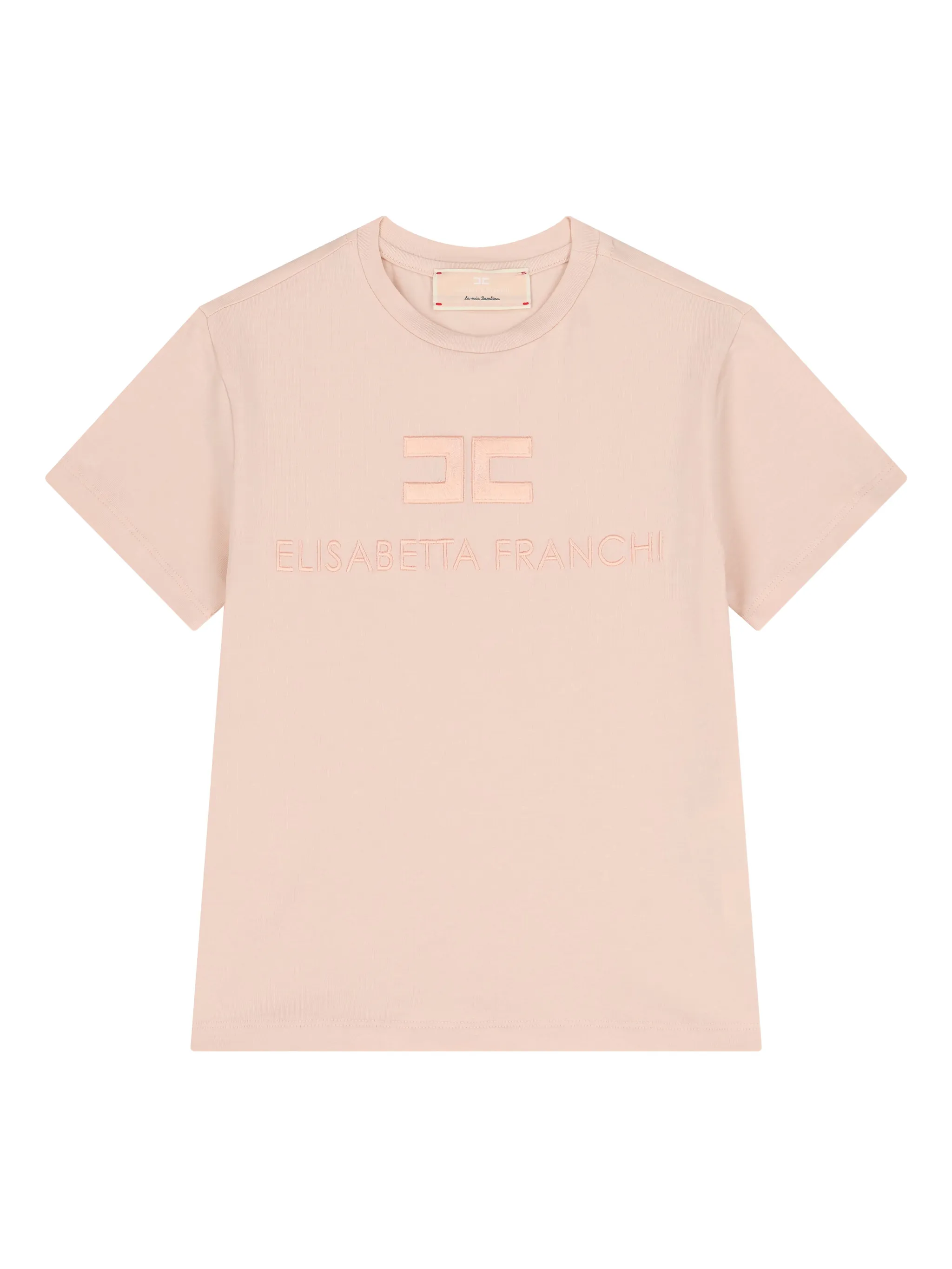 Футболка с логотипом Elisabetta Franchi Kids, розовый
Футболка с логотипом Elisabetta Franchi Kids, розовый