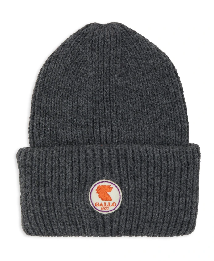 Однотонная вязаная шапка в рубчик с манжетами Gallo, серый
Однотонная вязаная шапка в рубчик с манжетами Gallo, серый