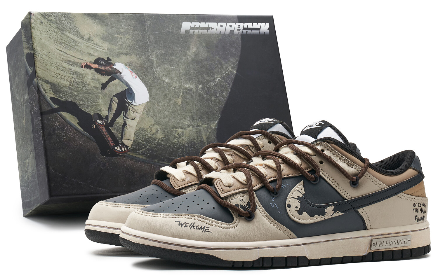 Кроссовки Nike Dunk Skateboard Shoes Men Low-Top Black White
Кроссовки Nike Dunk Skateboard Shoes Men Low-Top Black White