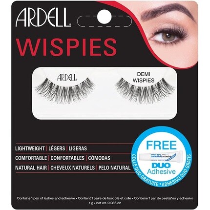 Invisibands Demi Wispies Накладные ресницы черные, Ardell
Invisibands Demi Wispies Накладные ресницы черные, Ardell