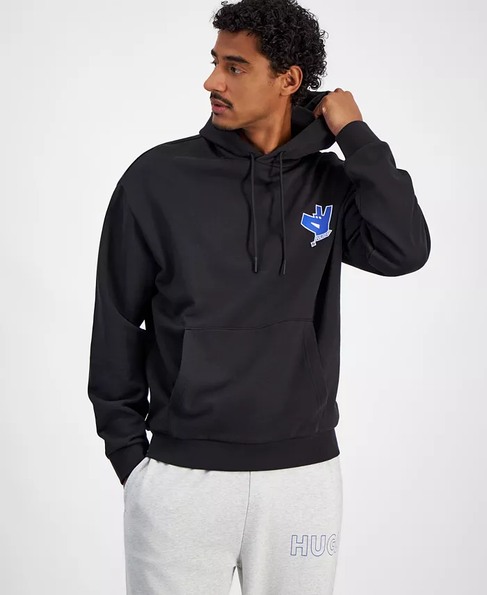 Мужская худи с длинным рукавом и логотипом Nallico Hugo Boss, черный
Мужская худи с длинным рукавом и логотипом Nallico Hugo Boss, черный