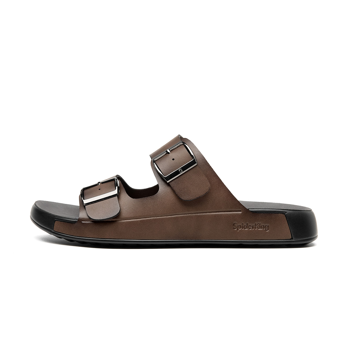 Spider King Мужские быстросохнущие тапочки-слайды из полиуретана, темно-коричневые
Spider King Мужские быстросохнущие тапочки-слайды из полиуретана, темно-коричневые