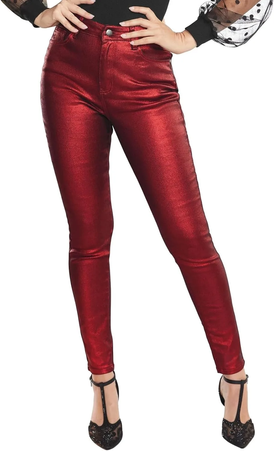 Masseys Colored Metallic Skinny Jean
Masseys Colored Metallic Skinny Jean