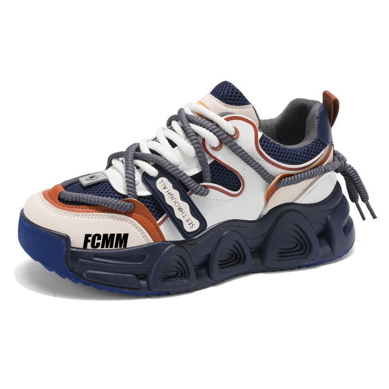 Дышащие противоскользящие повседневные кроссовки для подростков FCMM, белый/синий
Дышащие противоскользящие повседневные кроссовки для подростков FCMM, белый/синий