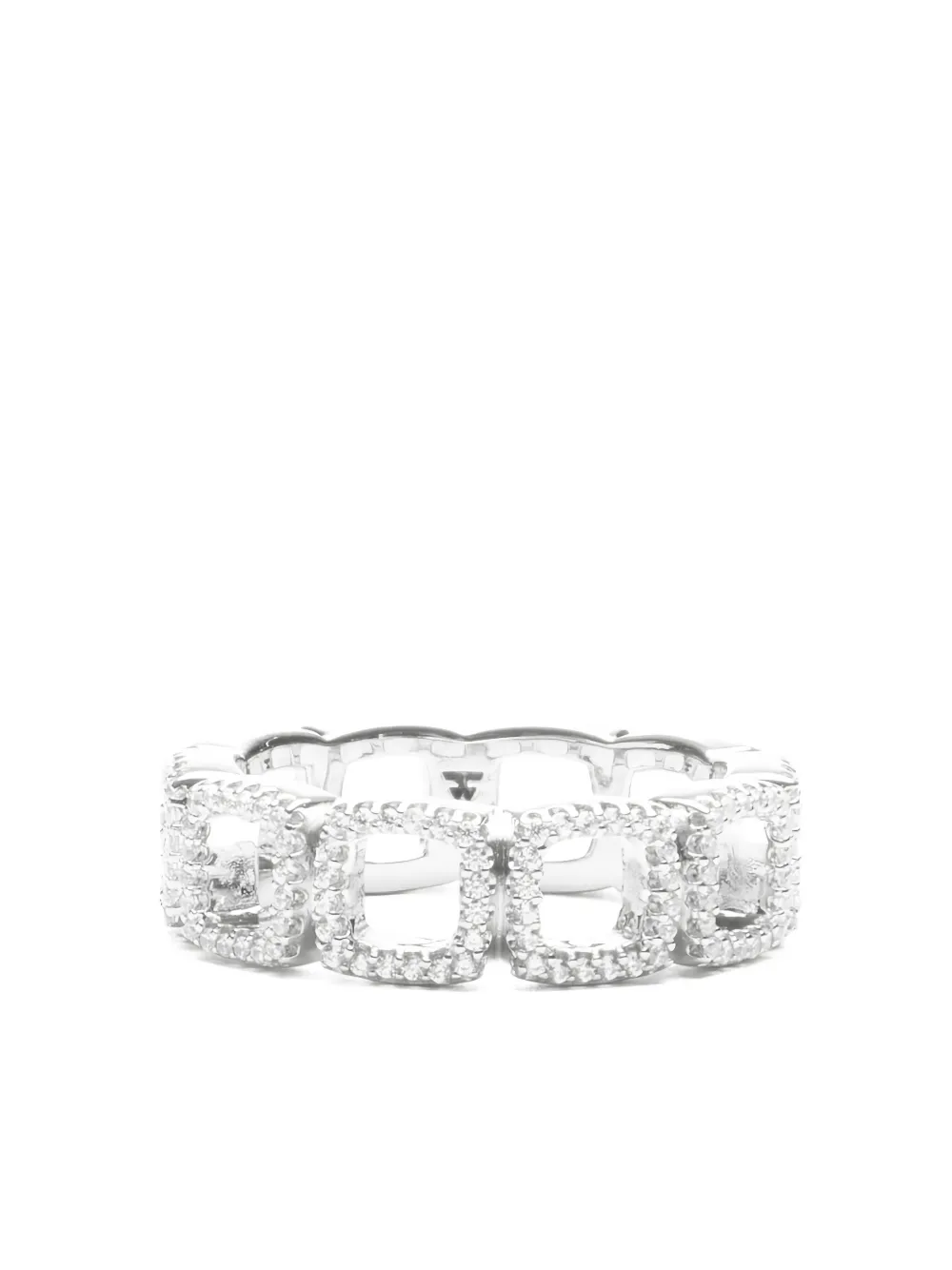 Кольцо с квадратными звеньями из циркония Tom Wood, серебряный
Кольцо с квадратными звеньями из циркония Tom Wood, серебряный