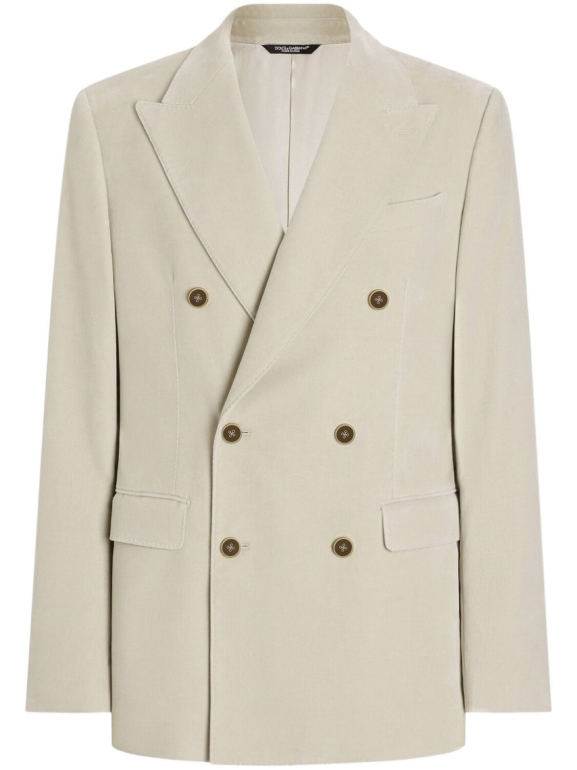 Блейзер с заостренными лацканами Dolce & Gabbana, нейтральный цвет
Блейзер с заостренными лацканами Dolce & Gabbana, нейтральный цвет
