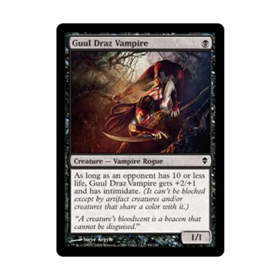 CCG Гуул Драз Вампир (К), MTG - Zendikar
CCG Гуул Драз Вампир (К), MTG - Zendikar