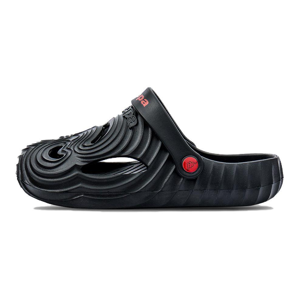 Детские тапочки с противоскользящей амортизацией, дышащие и легкие KAPPA KIDS, черный