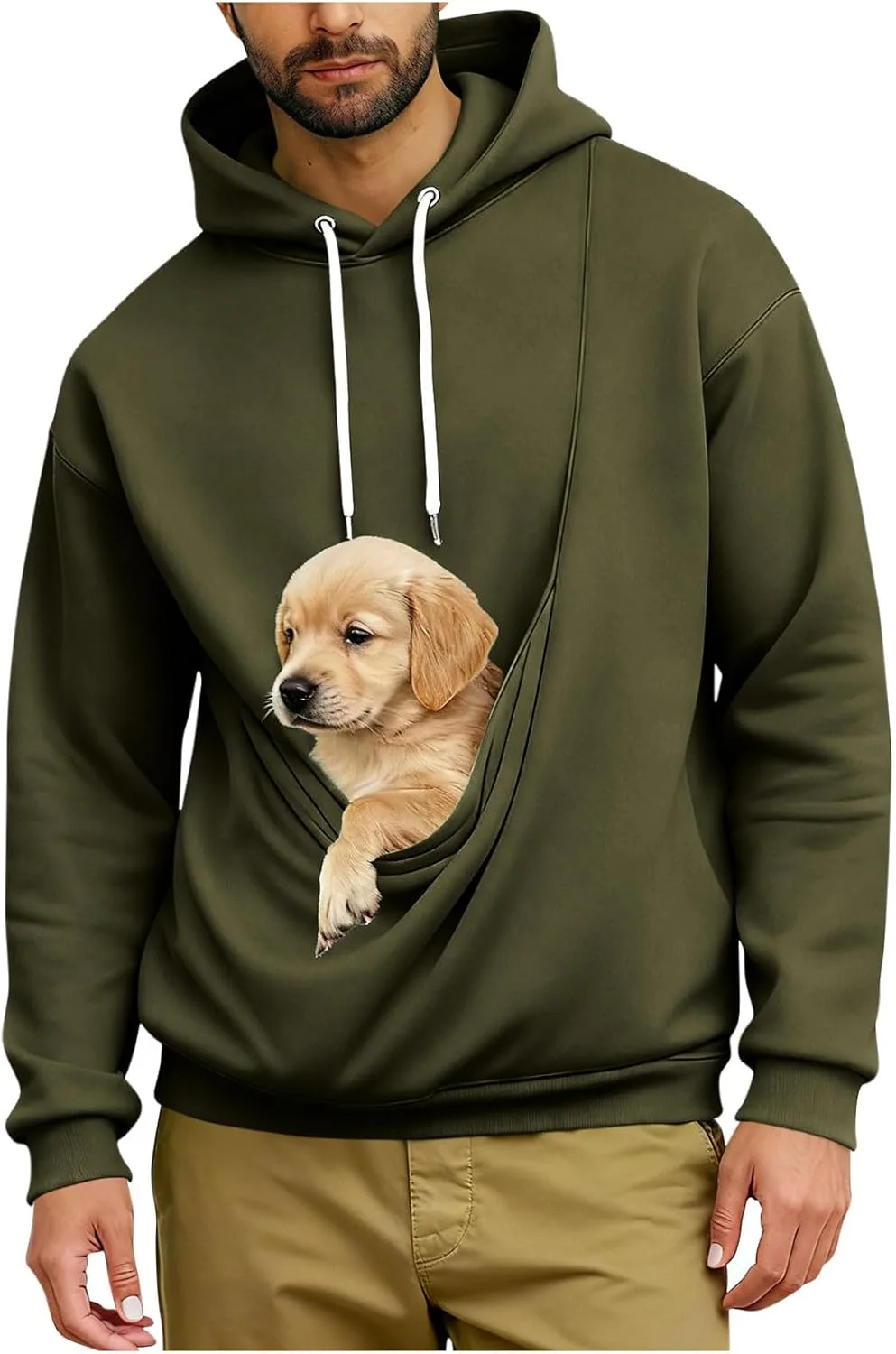 Толстовка с капюшоном для мужчин, длинный рукав, с карманом-кенгуру
Толстовка с капюшоном для мужчин, длинный рукав, с карманом-кенгуру