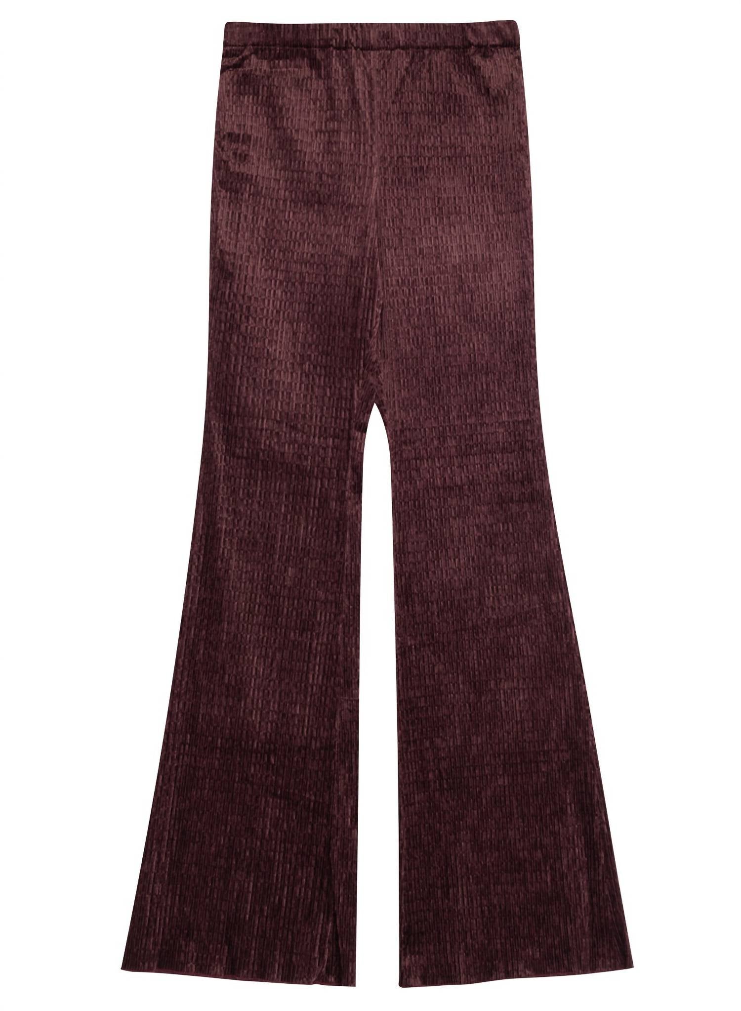 Женские брюки Nastia в бордовом цвете Tela
Женские брюки Nastia в бордовом цвете Tela