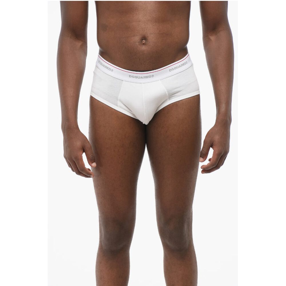 Трусики Push-up из хлопковой смеси Dsquared2, White
Трусики Push-up из хлопковой смеси Dsquared2, White