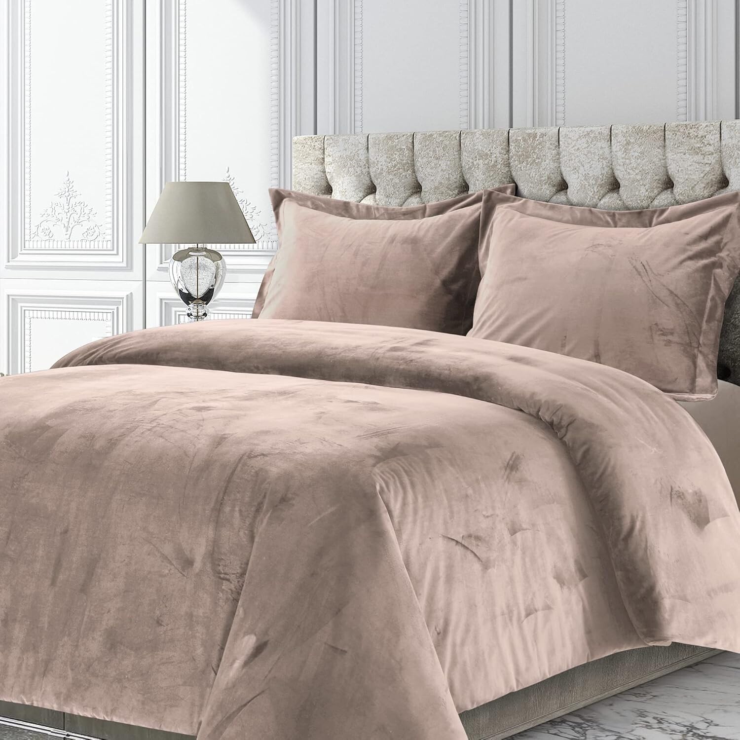 Tribeca Living VENICEDUVET Большой однотонный комплект пуховых одеял Venice Velvet, двойное, темно-серый, Taupe
Tribeca Living VENICEDUVET Большой однотонный комплект пуховых одеял Venice Velvet, двойное, темно-серый, Taupe