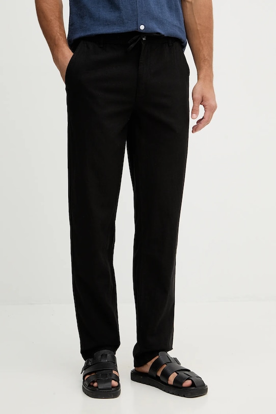 Льняные брюки Lindbergh, черный
Льняные брюки Lindbergh, черный