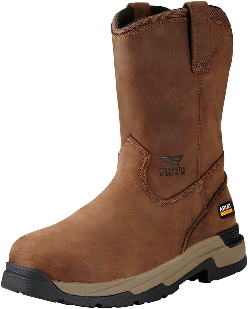 Мужские сапоги ARIAT Mastergrip с композитным носком и легким натягиванием, темно-коричневый
Мужские сапоги ARIAT Mastergrip с композитным носком и легким натягиванием, темно-коричневый