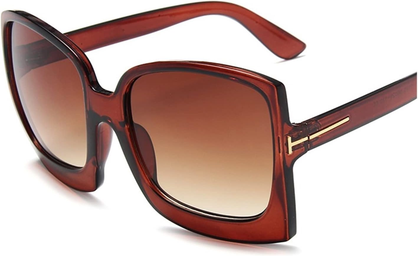 Крупные солнцезащитные очки для женщин и мужчин. Прозрачные солнцезащитные очки с плавным изменением цвета. Очки в крупной оправе с защитой от УФ-излучения UV400 YGDBXHYD, C6 Brown
Крупные солнцезащитные очки для женщин и мужчин. Прозрачные солнцезащитные очки с плавным изменением цвета. Очки в крупной оправе с защитой от УФ-излучения UV400 YGDBXHYD, C6 Brown