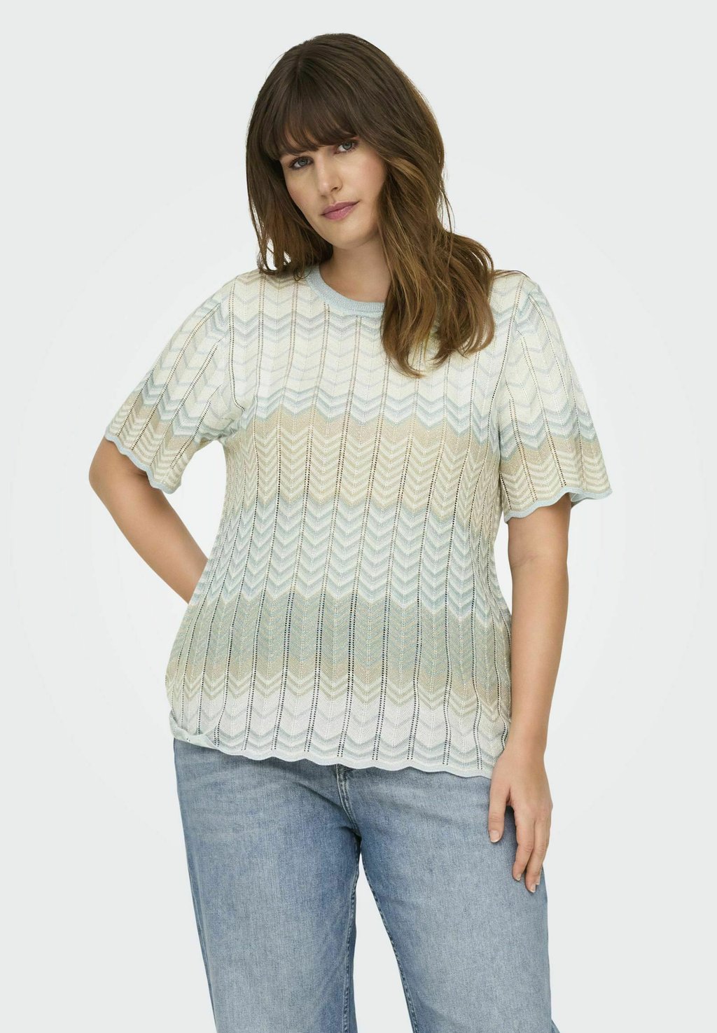 Футболка с принтом CARALVIRA ONLY Carmakoma, бежевый
Футболка с принтом CARALVIRA ONLY Carmakoma, бежевый