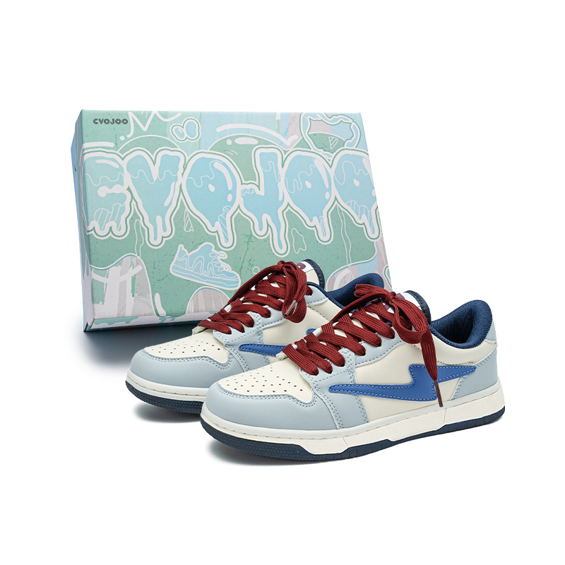 CVOJOO Мужские и женские легкие лоу-топ скейтерские кеды Lightning Storm в бело-черном цвете, цвет White Black
CVOJOO Мужские и женские легкие лоу-топ скейтерские кеды Lightning Storm в бело-черном цвете, цвет White Black