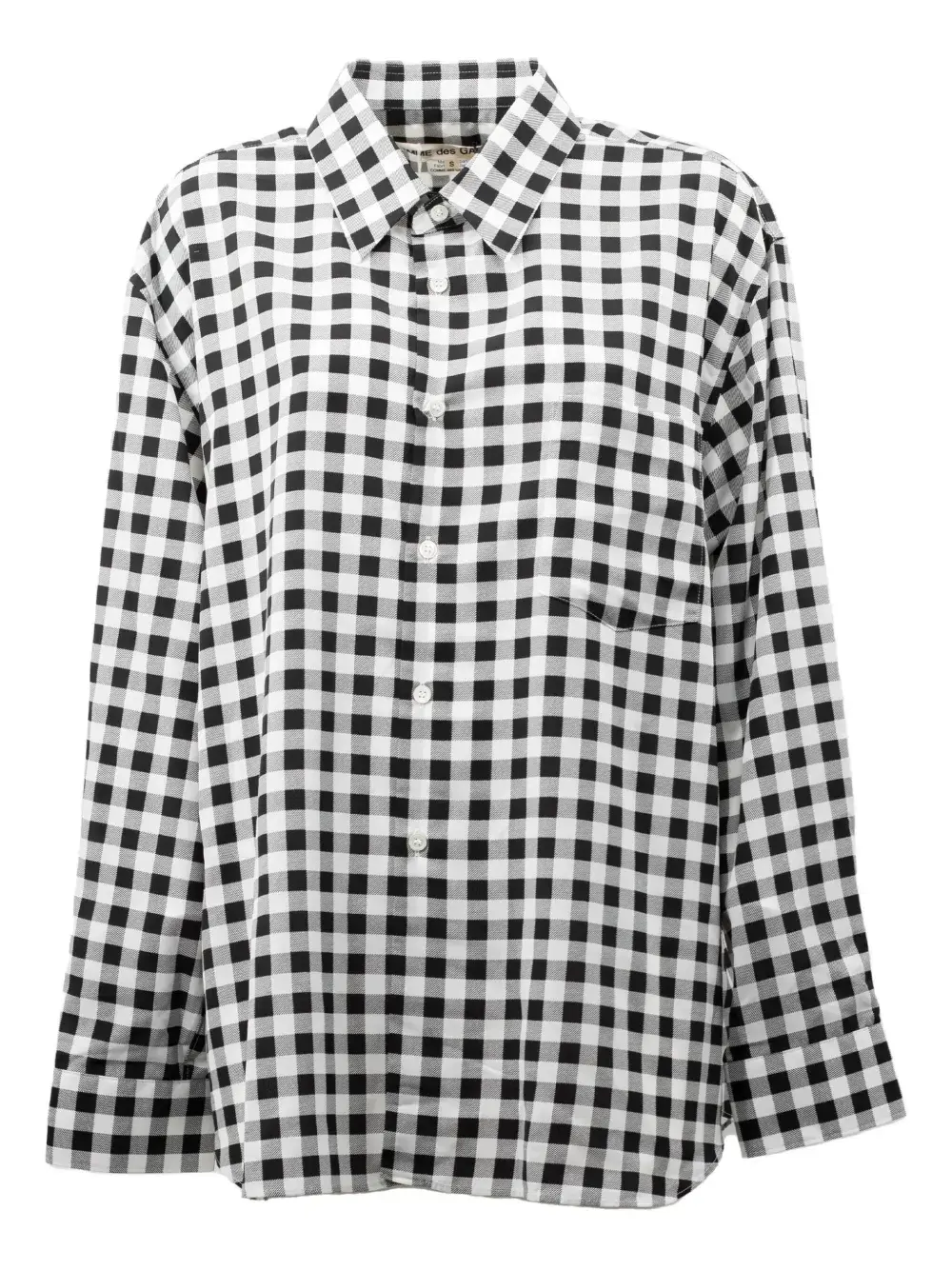 Рубашка в клетку COMME DES GARCONS, белый
Рубашка в клетку COMME DES GARCONS, белый