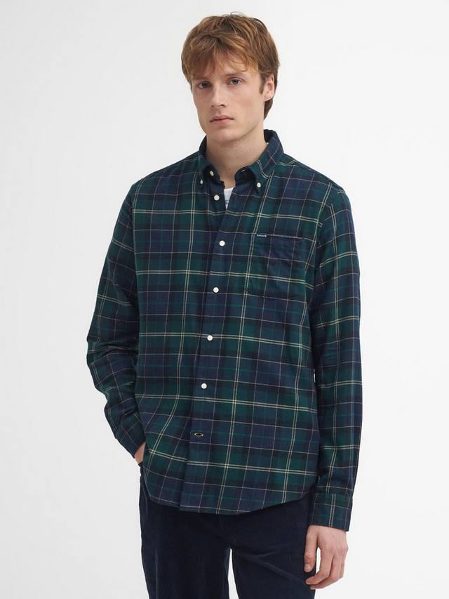 Хлопковая рубашка Fortrose с клетчатым узором и приталенным кроем Barbour, Green Loch
Хлопковая рубашка Fortrose с клетчатым узором и приталенным кроем Barbour, Green Loch