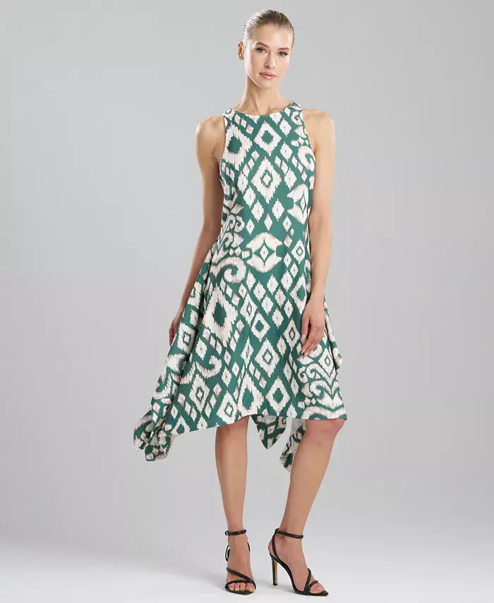 Женское асимметричное платье миди с принтом Natori
Женское асимметричное платье миди с принтом Natori