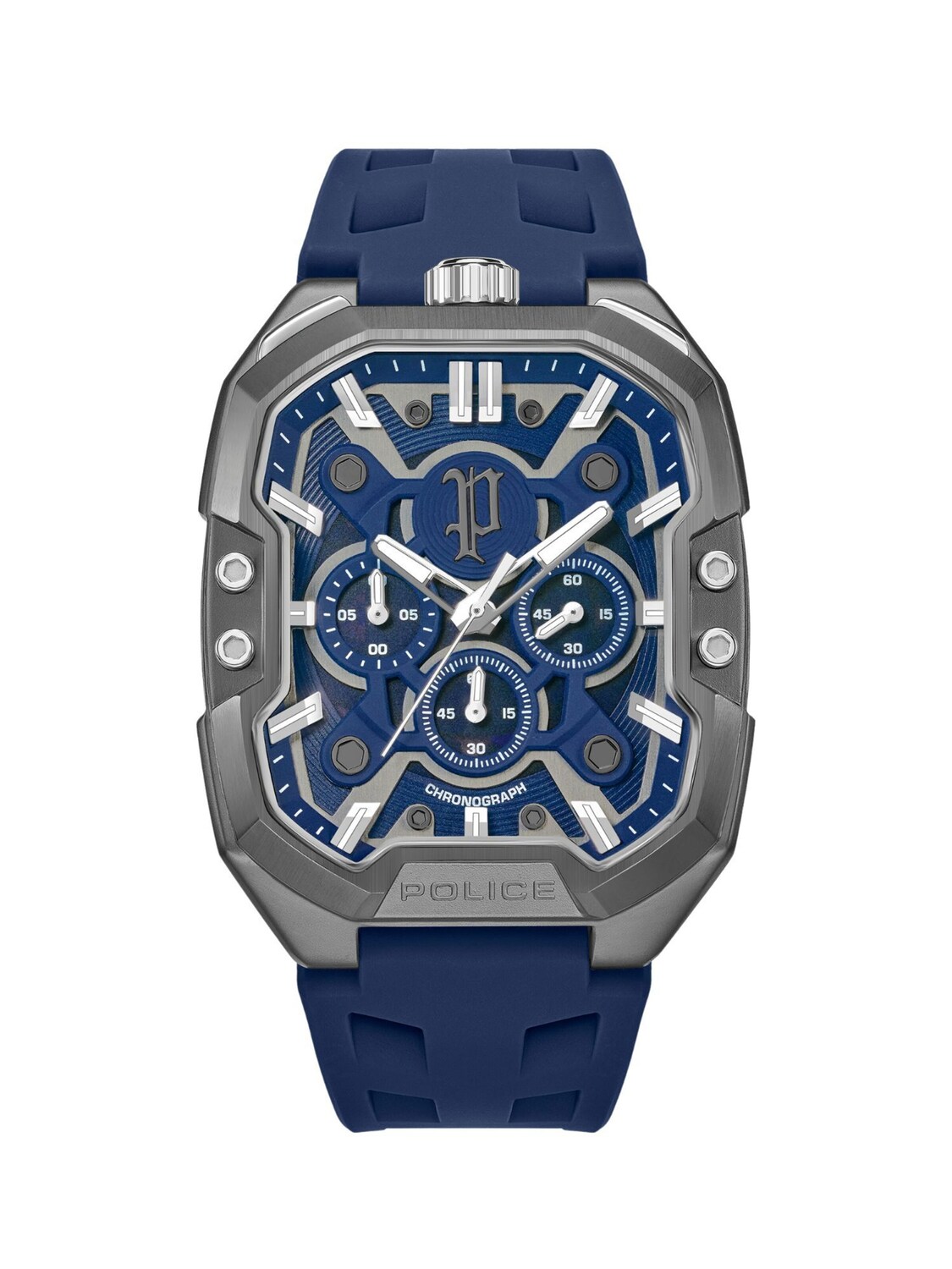 POLICE Часы 'Bullhead' аналоговые в синем цвете
POLICE Часы 'Bullhead' аналоговые в синем цвете