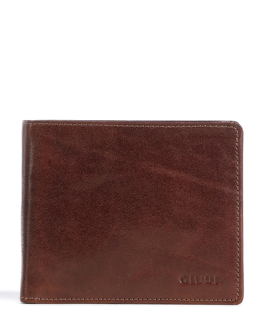Кошелек из мелкозернистой кожи Giudi, коричневый
Кошелек из мелкозернистой кожи Giudi, коричневый