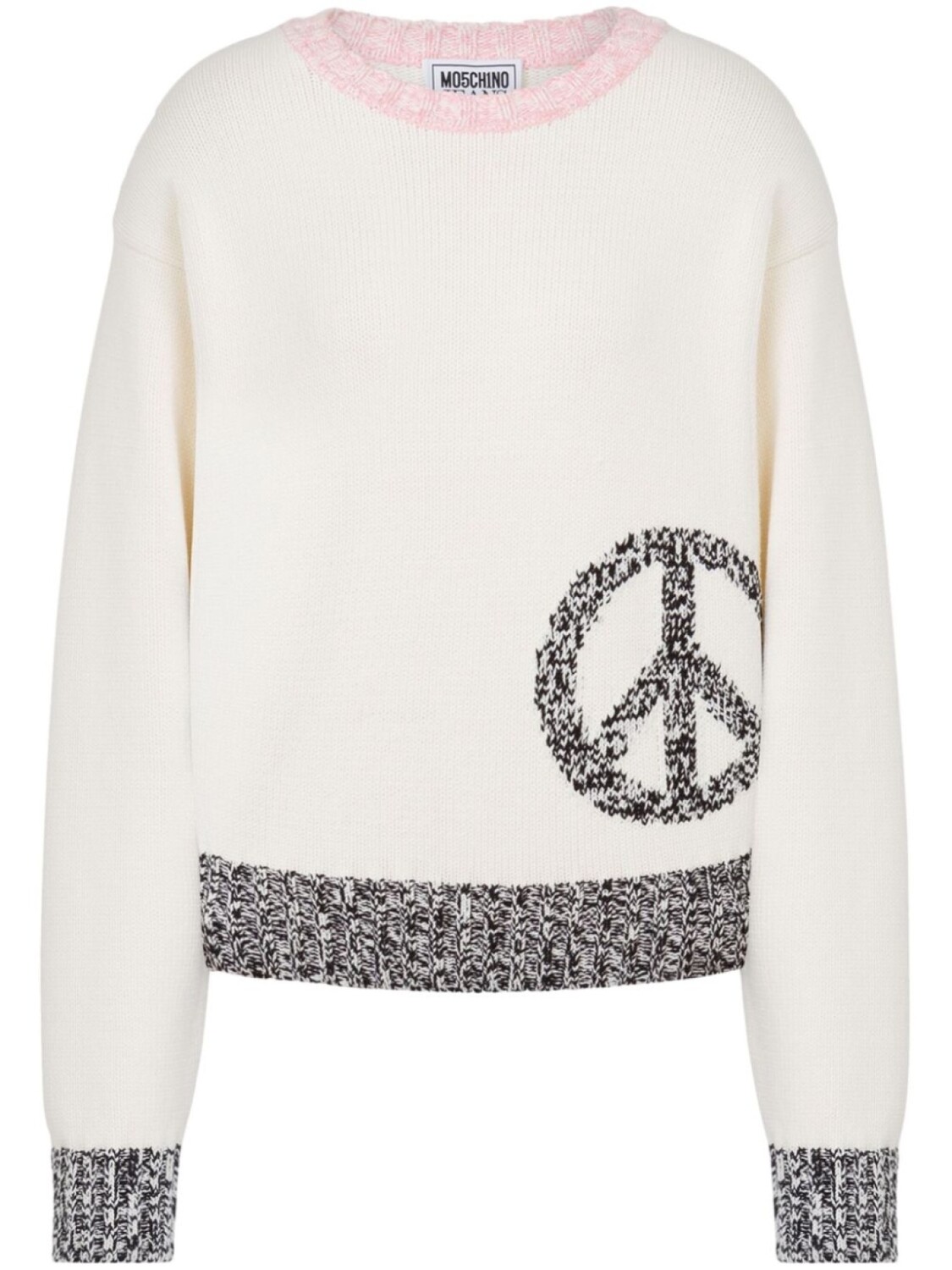 Джемпер Peace MOSCHINO JEANS, белый
Джемпер Peace MOSCHINO JEANS, белый