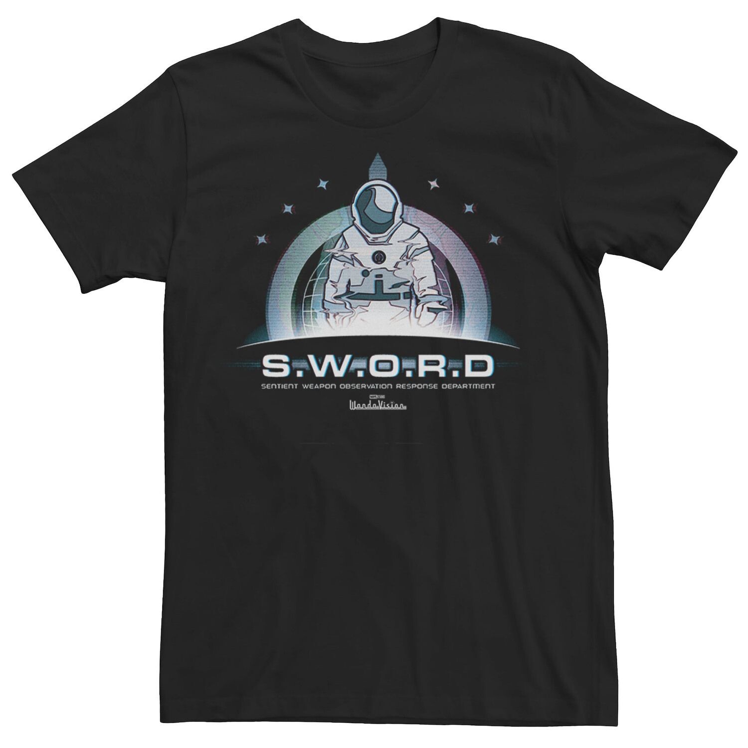 Мужской Marvel WandaVision S.W.O.R.D. Футболка с логотипом космического костюма Licensed Character
Мужской Marvel WandaVision S.W.O.R.D. Футболка с логотипом космического костюма Licensed Character