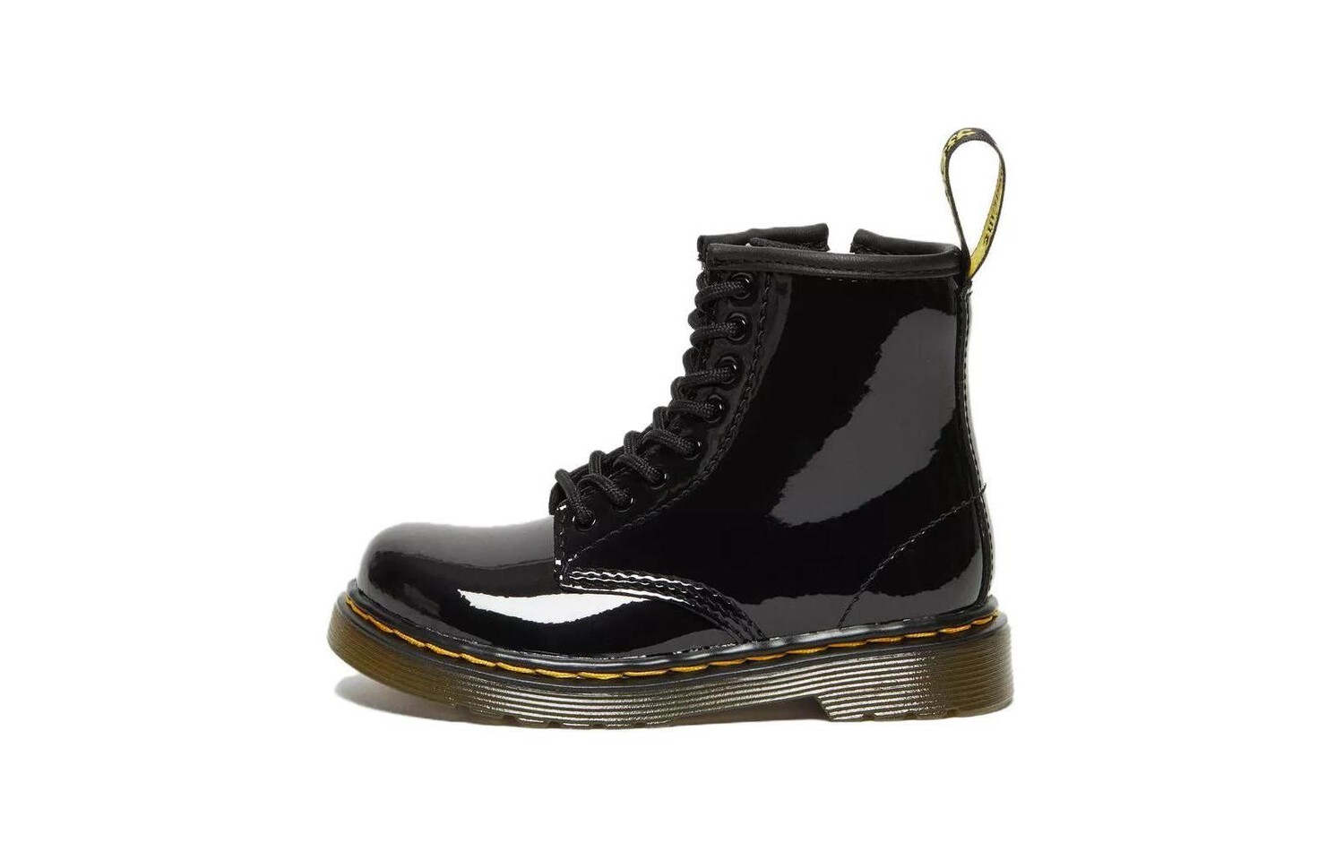 Кроссовки Dr. Martens Kids 1460 Patent Leather Ankle Boots, черный
Кроссовки Dr. Martens Kids 1460 Patent Leather Ankle Boots, черный