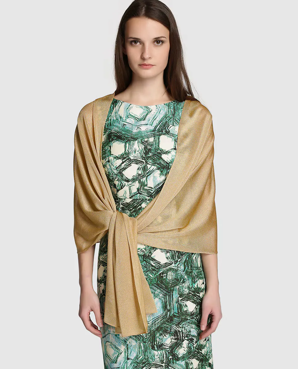 Женская праздничная шаль Banarassi, золотой
Женская праздничная шаль Banarassi, золотой