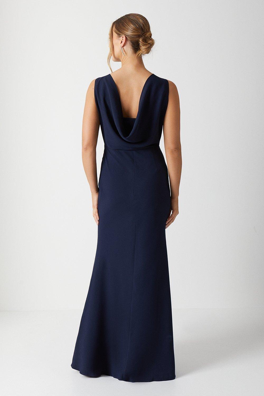 Платье макси для подружек невесты с капюшоном и рыбий хвост Coast, темно-синий
Платье макси для подружек невесты с капюшоном и рыбий хвост Coast, темно-синий