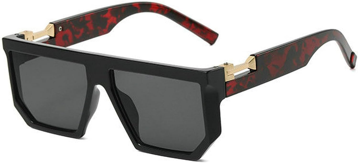 Солнцезащитные очки COTIA Fashion Square для женщин и мужчин в стиле ретро, увеличенного размера, прямоугольной формы, панк-стиль, с оригинальным дизайном, Black Leopard
Солнцезащитные очки COTIA Fashion Square для женщин и мужчин в стиле ретро, увеличенного размера, прямоугольной формы, панк-стиль, с оригинальным дизайном, Black Leopard