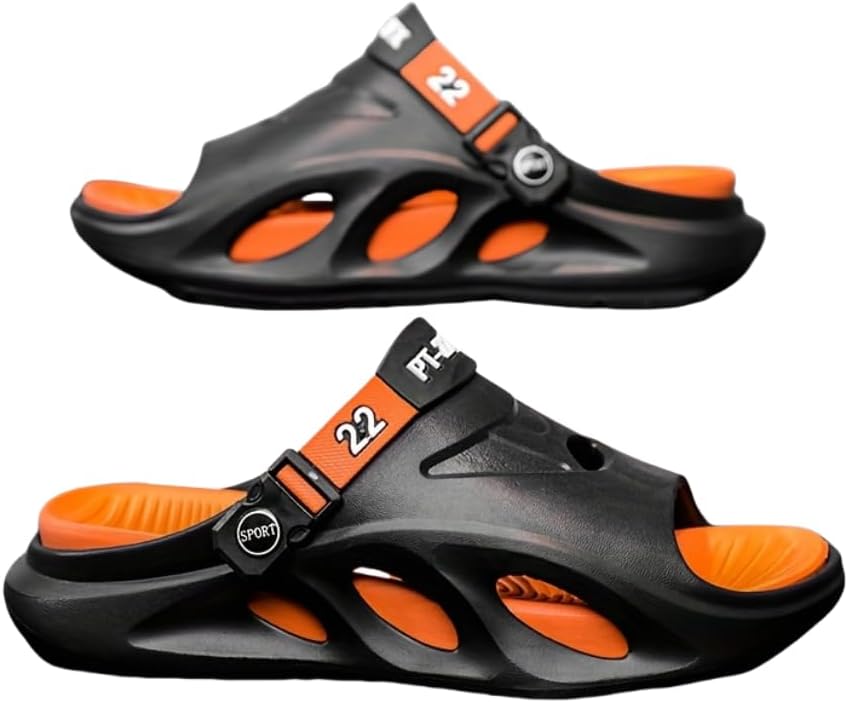 Мужские шлепанцы EVA, нескользящие с быстрым высыханием, открытый носок, для дома и прогулок на улице, мужские летние пляжные шлепанцы Hhhchpm, черный
Мужские шлепанцы EVA, нескользящие с быстрым высыханием, открытый носок, для дома и прогулок на улице, мужские летние пляжные шлепанцы Hhhchpm, черный