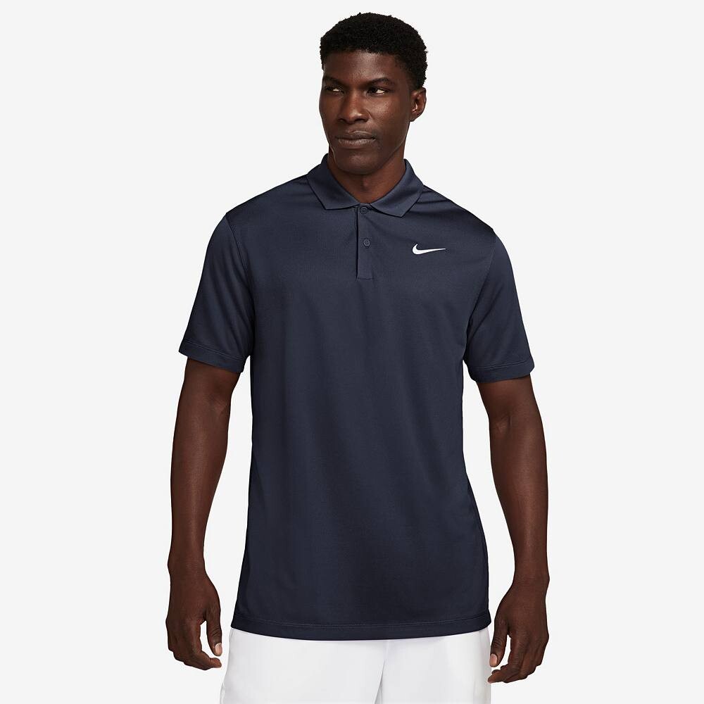 Мужская рубашка-поло для гольфа Nike Solid Dri-FIT, цвет Navy Blue
Мужская рубашка-поло для гольфа Nike Solid Dri-FIT, цвет Navy Blue