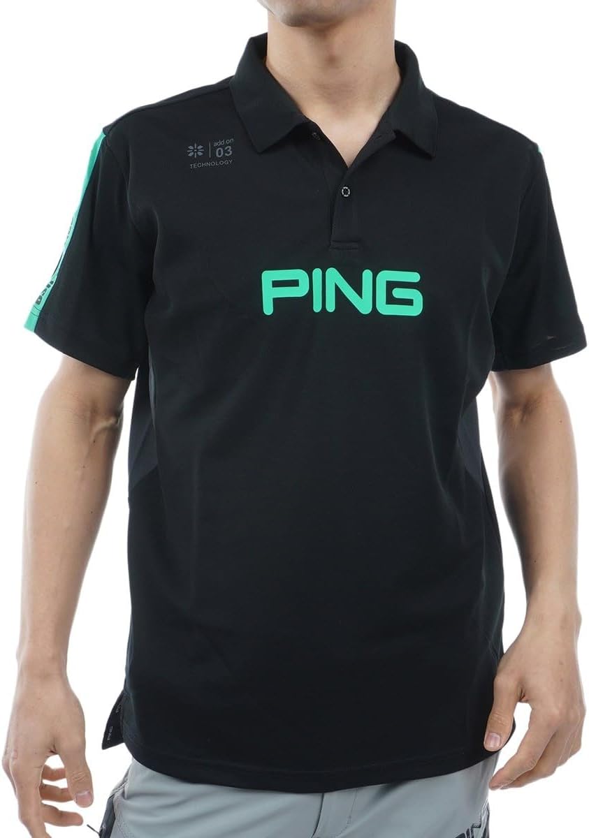 Мужская поло-рубашка Ping с коротким рукавом (серия AddElm) (Add.03/boost: поддержка тела) / Тренировки для гольфа / 621-4160211, черный
Мужская поло-рубашка Ping с коротким рукавом (серия AddElm) (Add.03/boost: поддержка тела) / Тренировки для гольфа / 621-4160211, черный