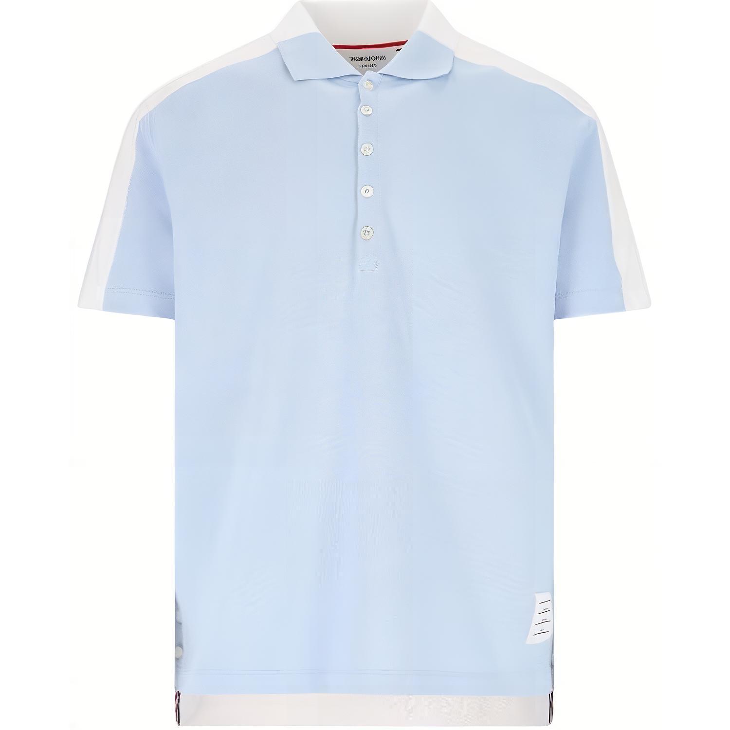 Поло с нашивкой Trompe L' Oeil Logo THOM BROWNE, синий
Поло с нашивкой Trompe L' Oeil Logo THOM BROWNE, синий