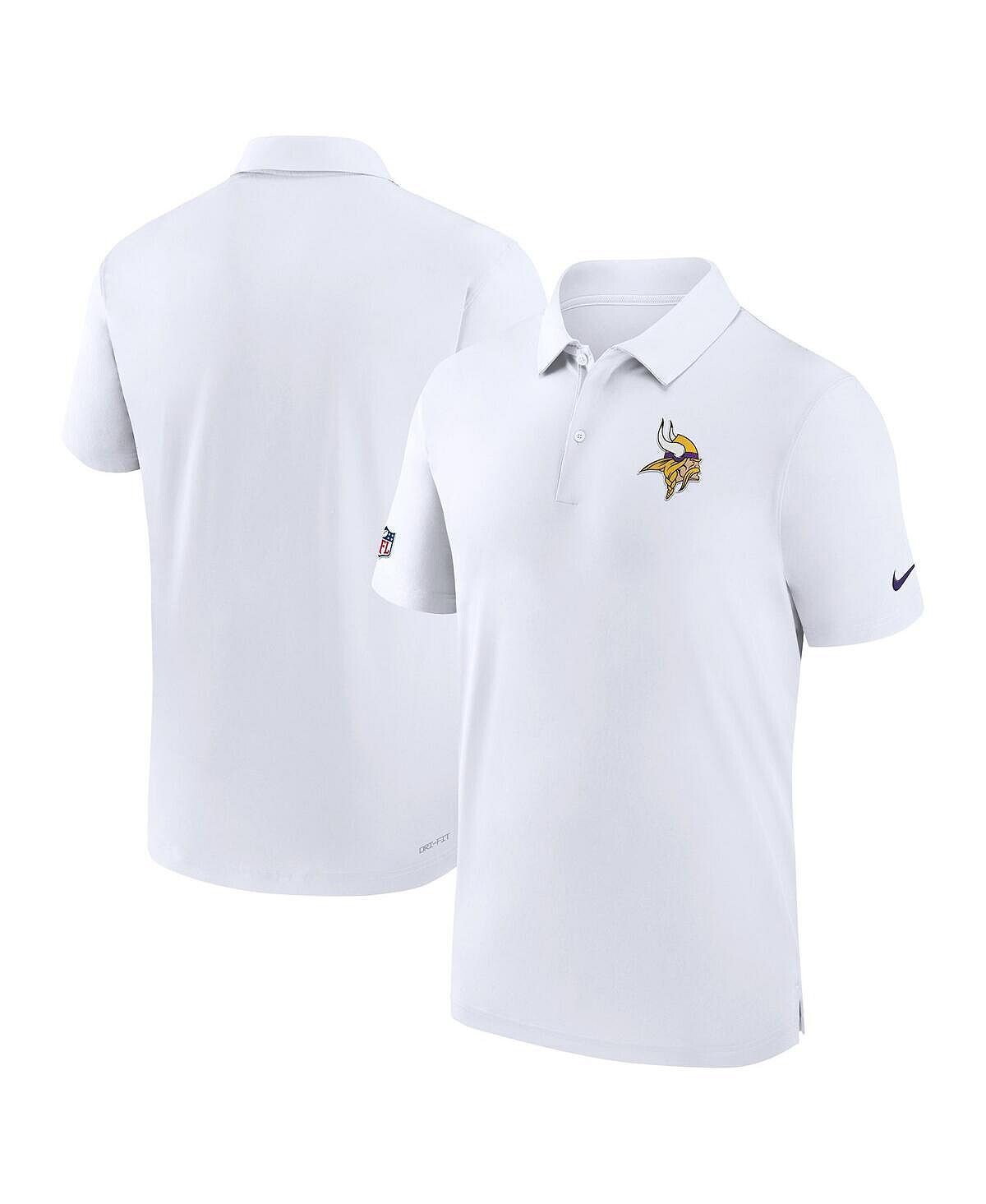 Мужская белая рубашка-поло Minnesota Vikings Sideline Coaches Performance Nike
Мужская белая рубашка-поло Minnesota Vikings Sideline Coaches Performance Nike