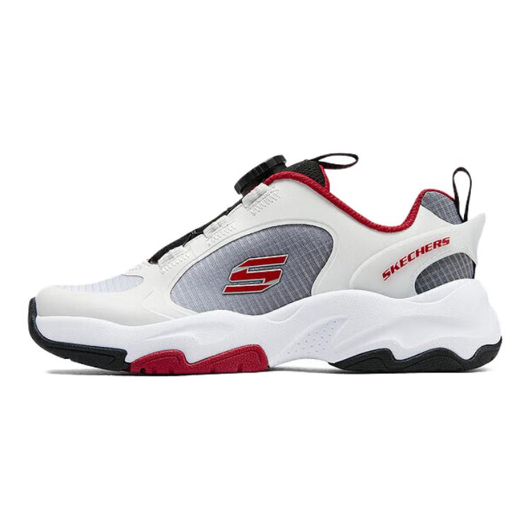 Кроссовки для бега с низким верхом, противоскользящие, износостойкие, для детей и подростков Skechers Kids, белый/серый
Кроссовки для бега с низким верхом, противоскользящие, износостойкие, для детей и подростков Skechers Kids, белый/серый