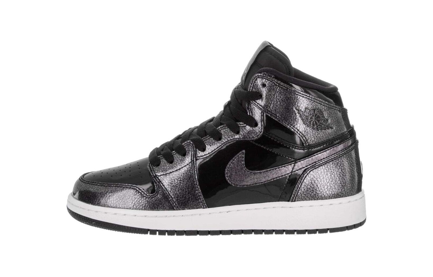 Кроссовки Jordan 1 Retro High Black Patent GS, черный
Кроссовки Jordan 1 Retro High Black Patent GS, черный