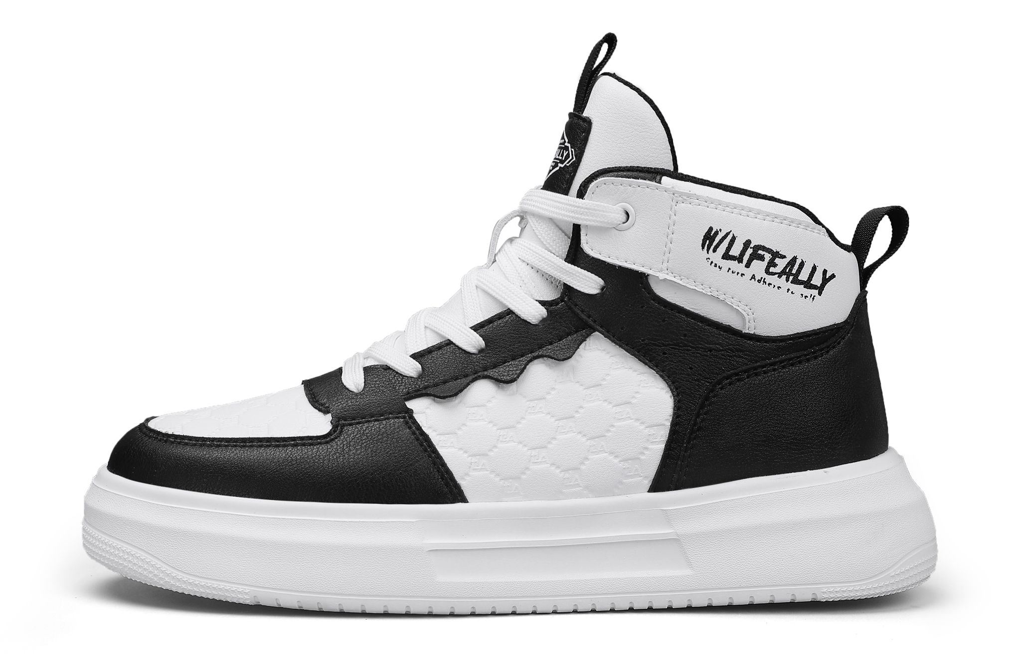 Высокие скейтерские кроссовки HLA мужские, бело-синие
Высокие скейтерские кроссовки HLA мужские, бело-синие