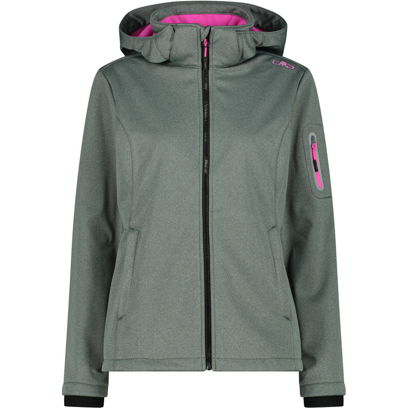 Женская мягкая меланжевая куртка CMP, зеленый
Женская мягкая меланжевая куртка CMP, зеленый