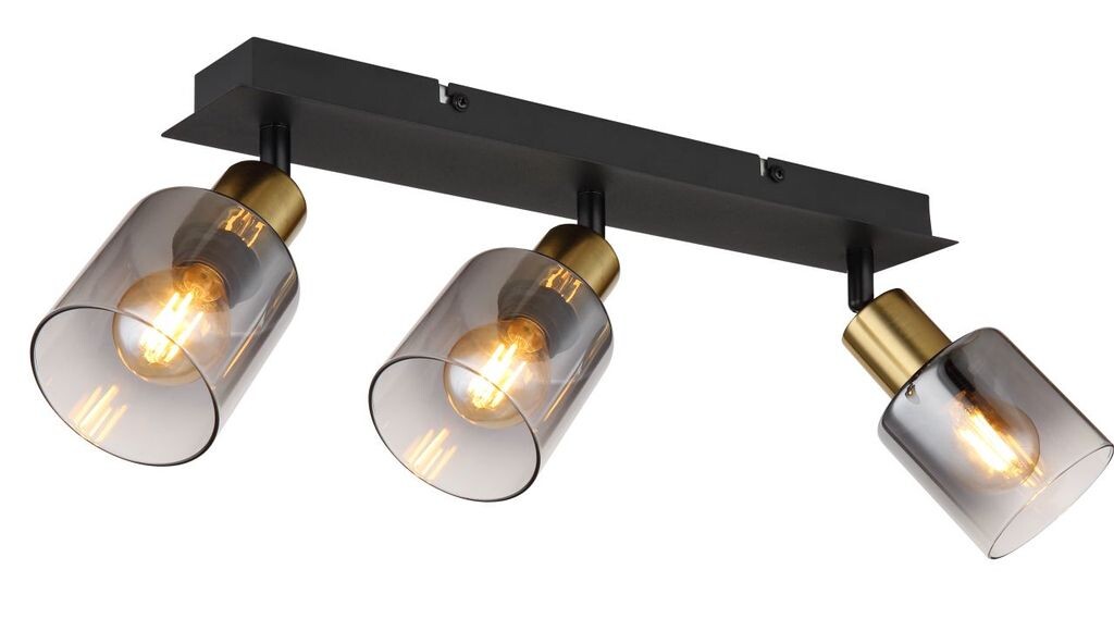 Прожектор Globo Lighting металл черный матовый, металл золотого цвета матовый, стекло дымчатое, прозрачный градиент, ДхШхВ: 400x80x180мм, без 3x E14 25Вт 230В
Прожектор Globo Lighting металл черный матовый, металл золотого цвета матовый, стекло дымчатое, прозрачный градиент, ДхШхВ: 400x80x180мм, без 3x E14 25Вт 230В