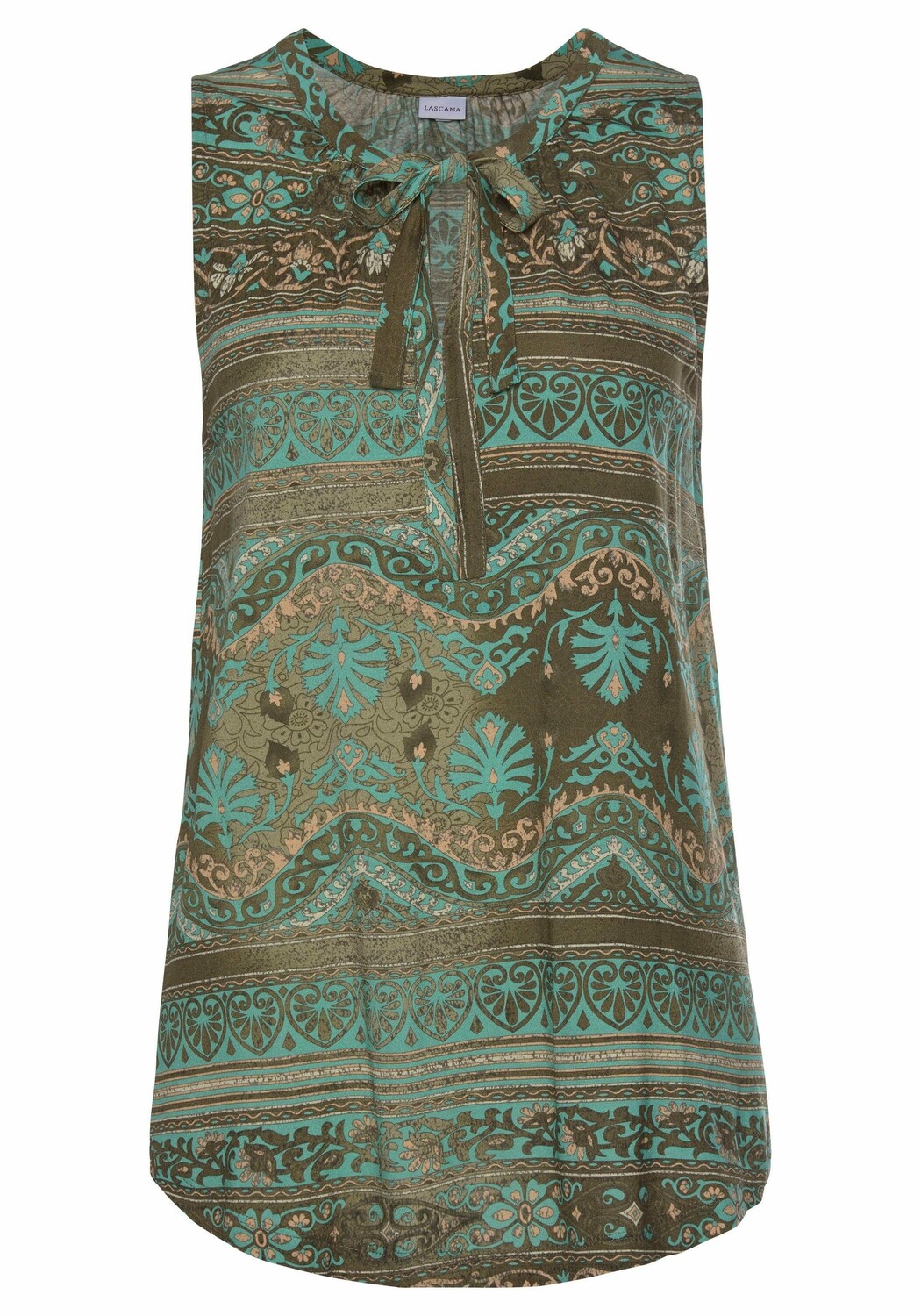 Топ LASCANA Tank, цвет türkis-bedruckt, Серый, Топ LASCANA Tank, цвет türkis-bedruckt
Топ LASCANA Tank, цвет türkis-bedruckt, Серый, Топ LASCANA Tank, цвет türkis-bedruckt